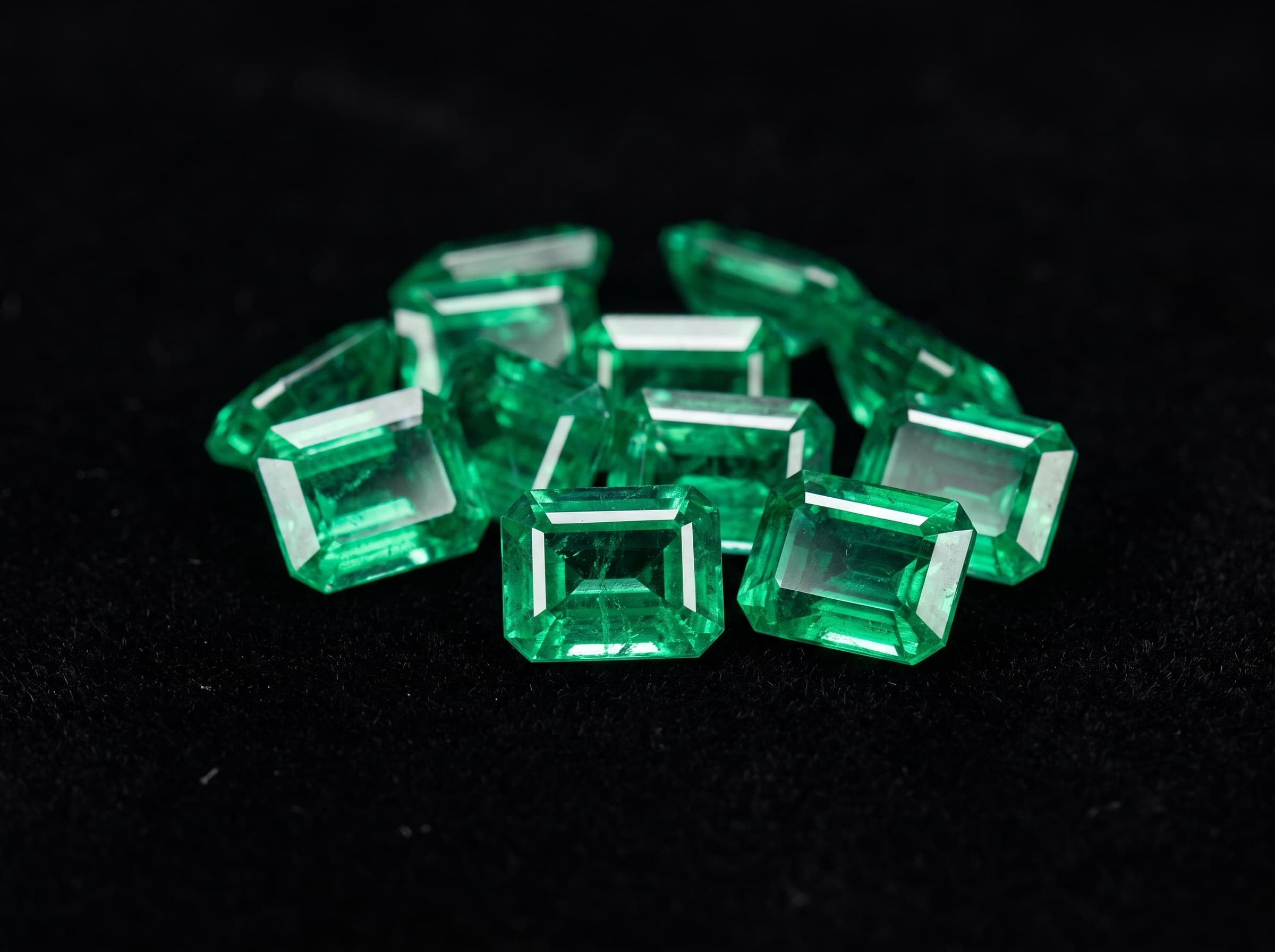 Colombian Emerald · Emerald Cut