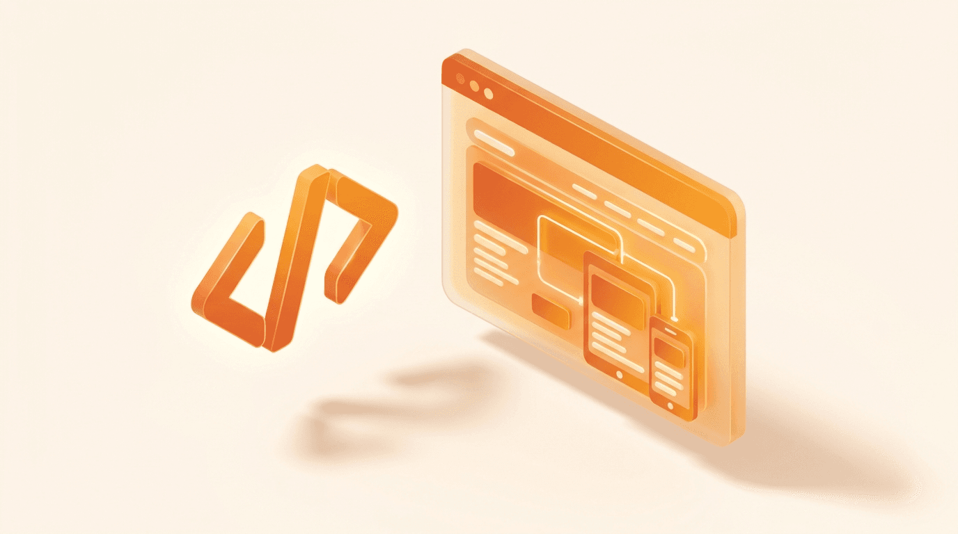 Web App Development illustration