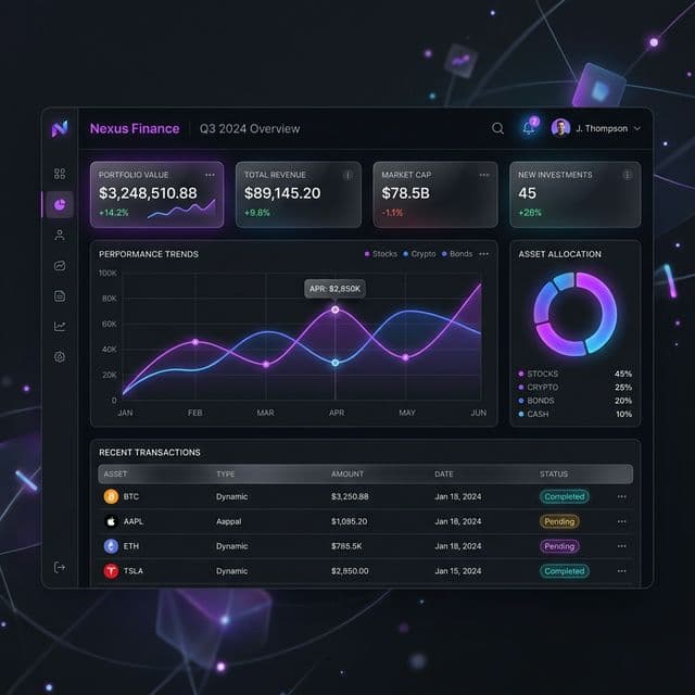 FinTech Dashboard