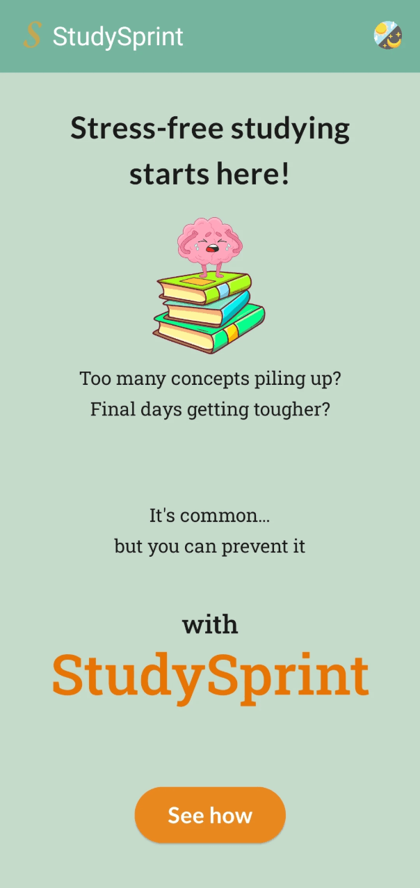 StudySprint — Study & Exams
